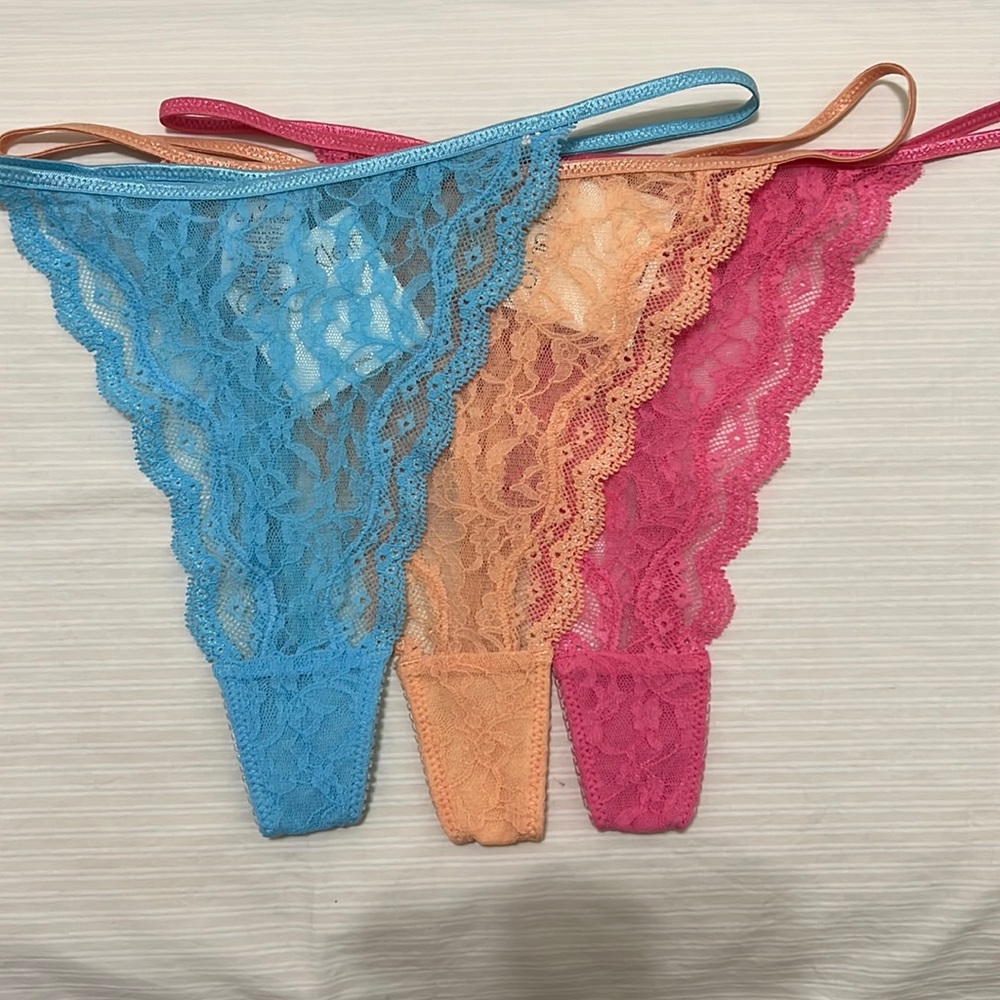 Calvin Klein Lace Thongs